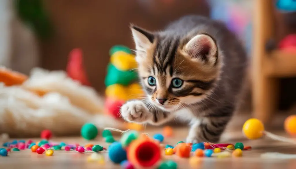 kitten playtime