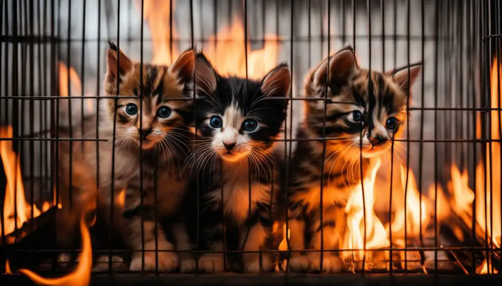 kittens in danger