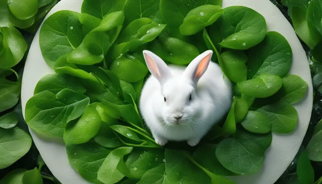 leafy greens for rabbits