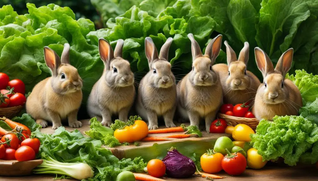 leafy greens for rabbits