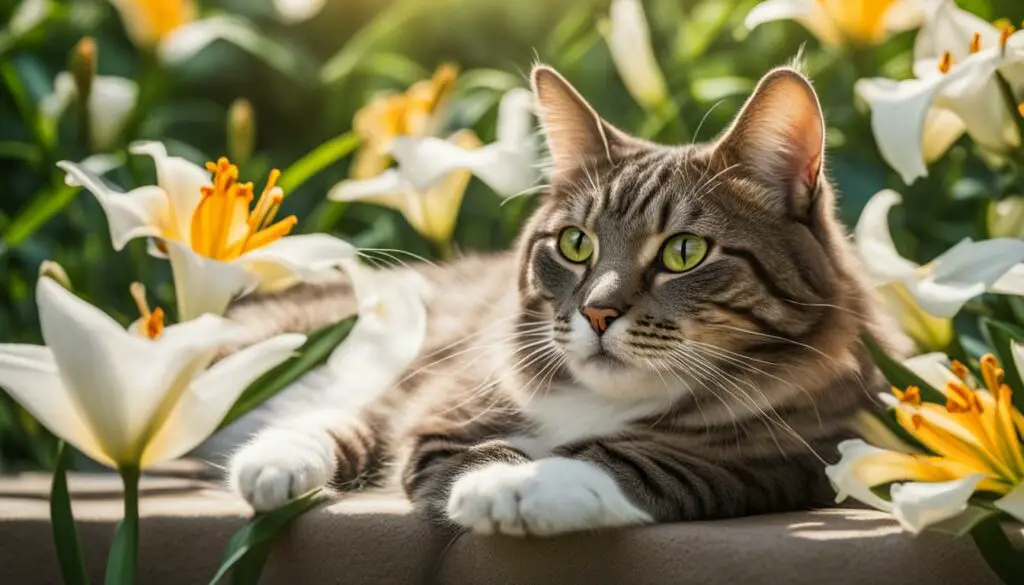 lily pollen and feline health