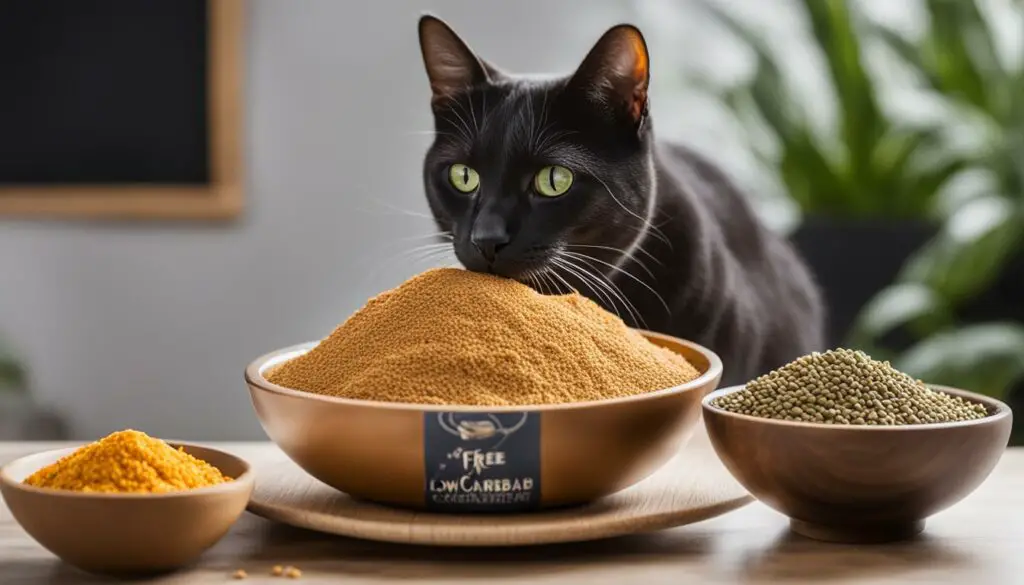 low-carbohydrate cat food