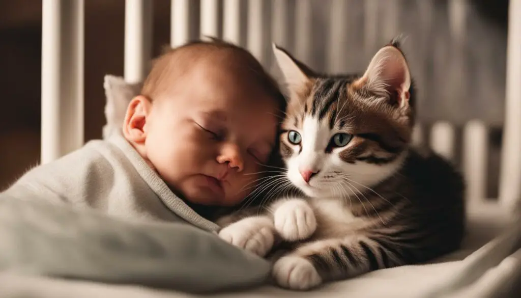 male cat protective behavior towards babies
