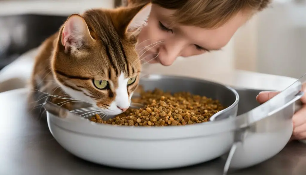 managing cat food smell
