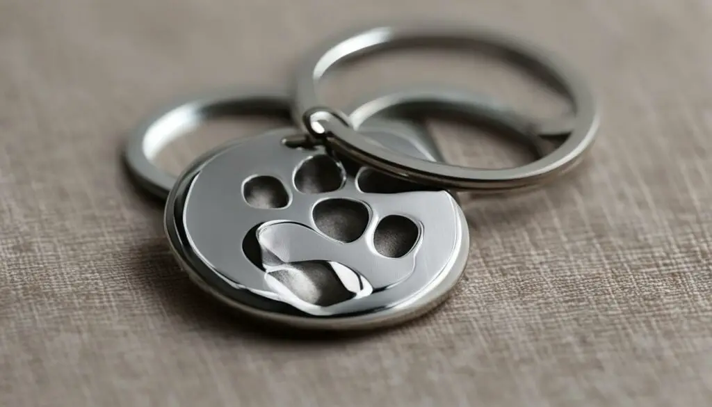 memorial keychain for cat owner