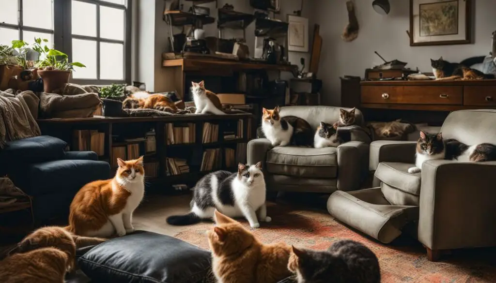 multi-cat household