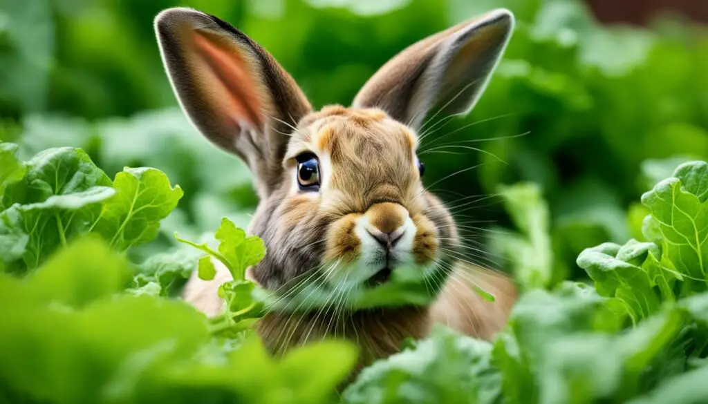 mustard greens for rabbit nutrition