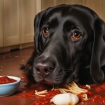 my dog ate spaghetti sauce with garlic