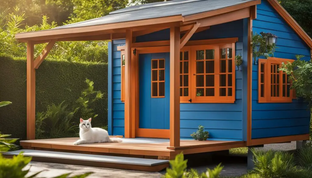 outdoor cat house DIY