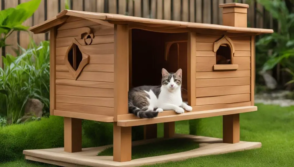 outdoor cat house diy