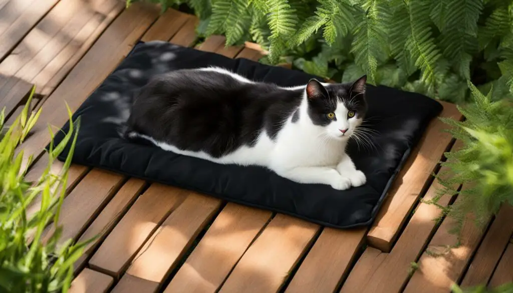 outdoor kitty heating pad