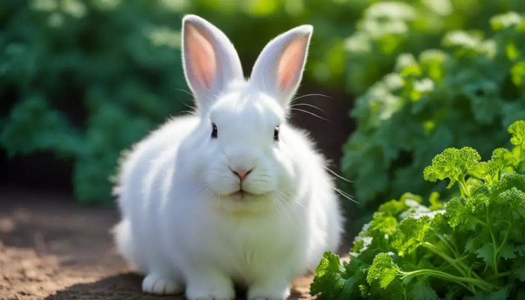 parsley and rabbit