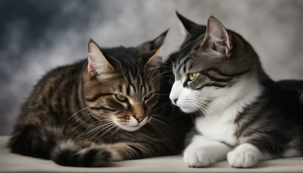 personality differences in grieving cats