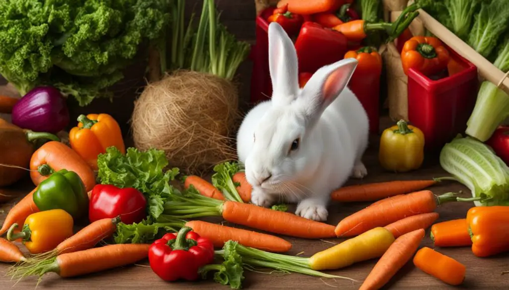 pet rabbit diet image