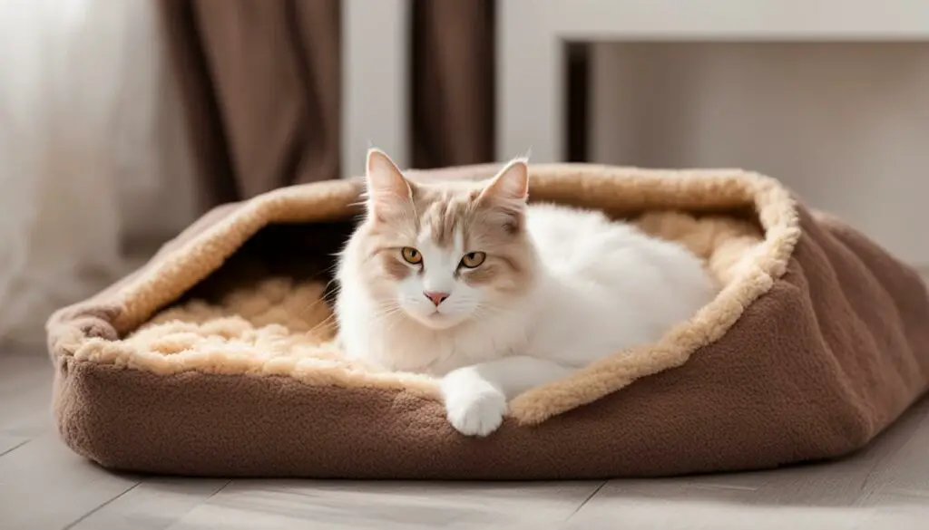 portable self heating mat for cats