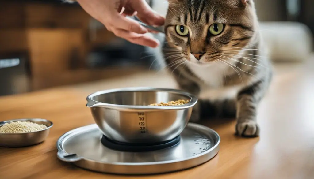 portion control for cats