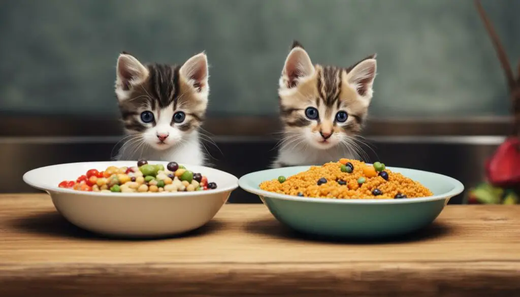 portion control for kittens