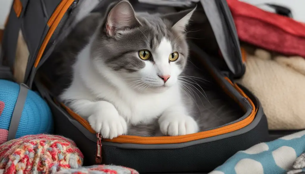 preparing cats for travel