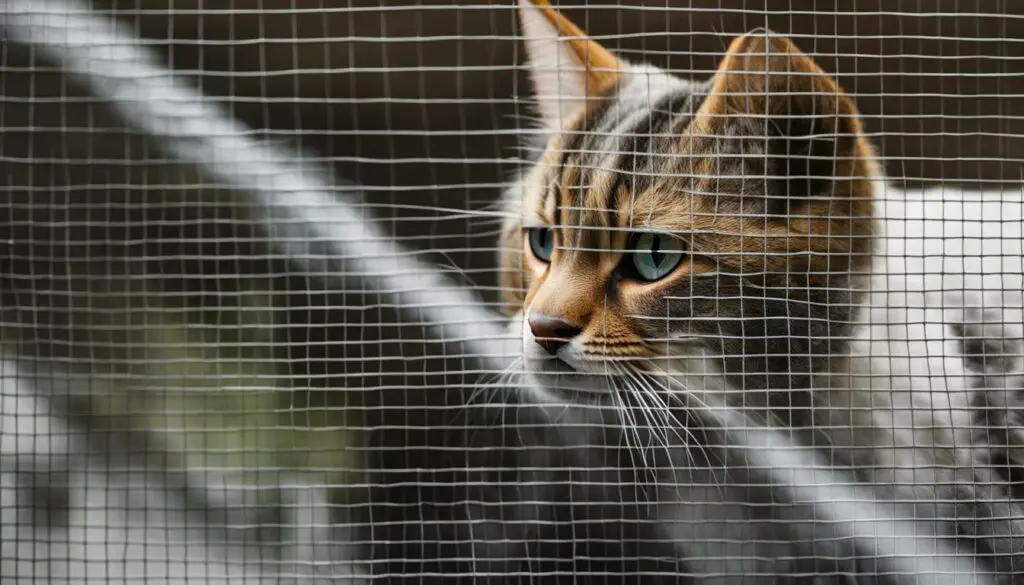 preventing cats from scratching window screens