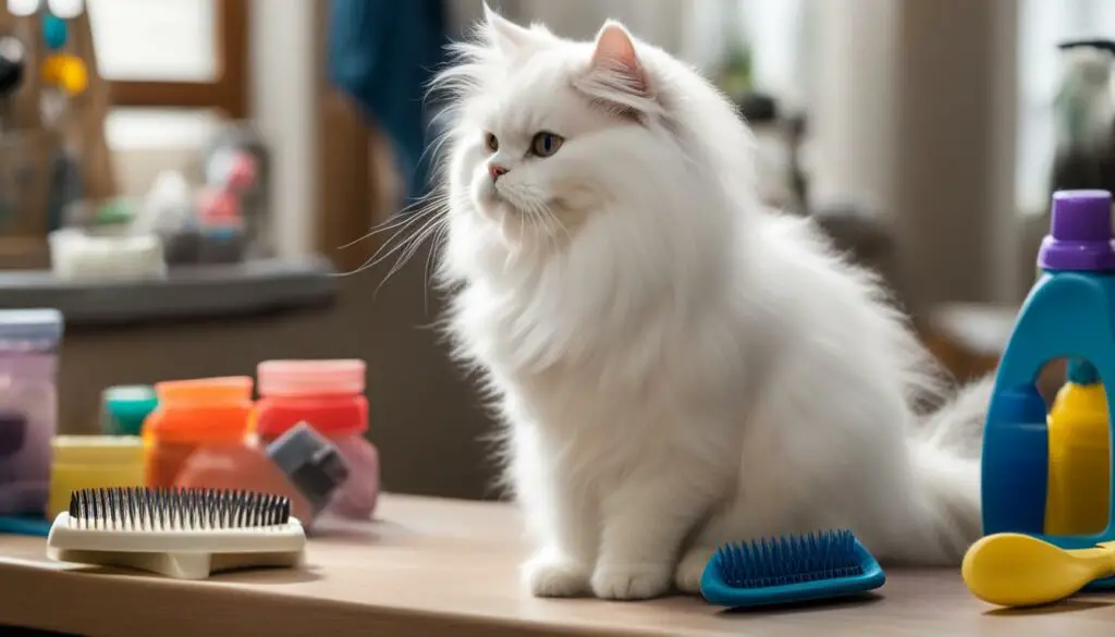 preventing matted fur in cats