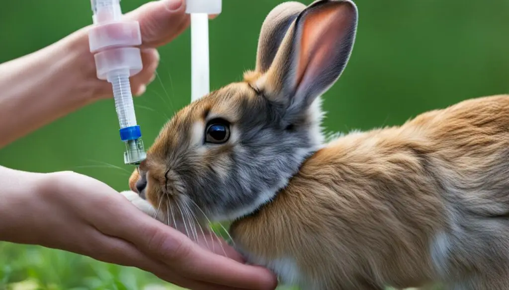 rabbit syringe feeding