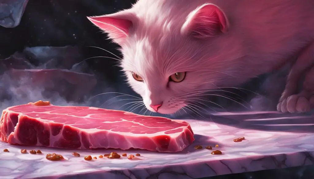 raw pork for cats