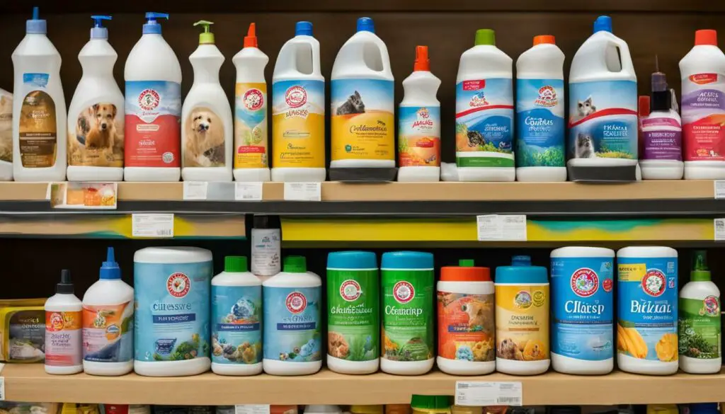 recommended pet-safe cleaning products