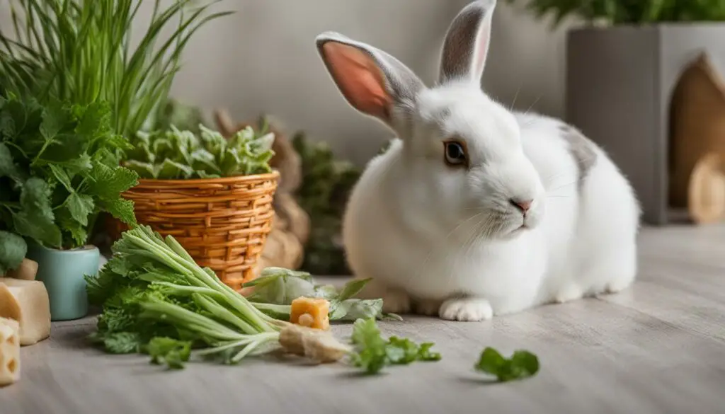 reducing stress in rabbits