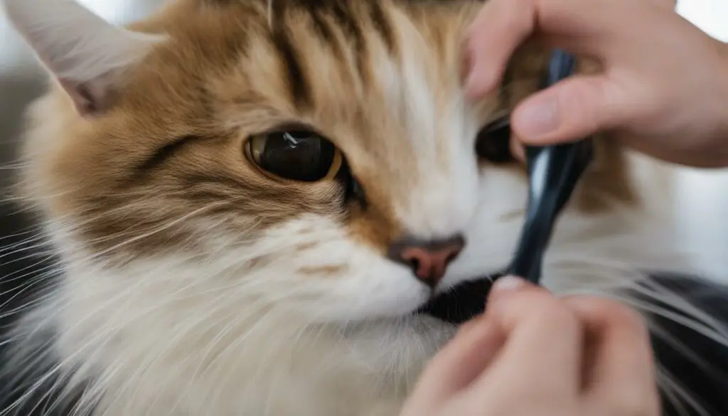 regular cat grooming