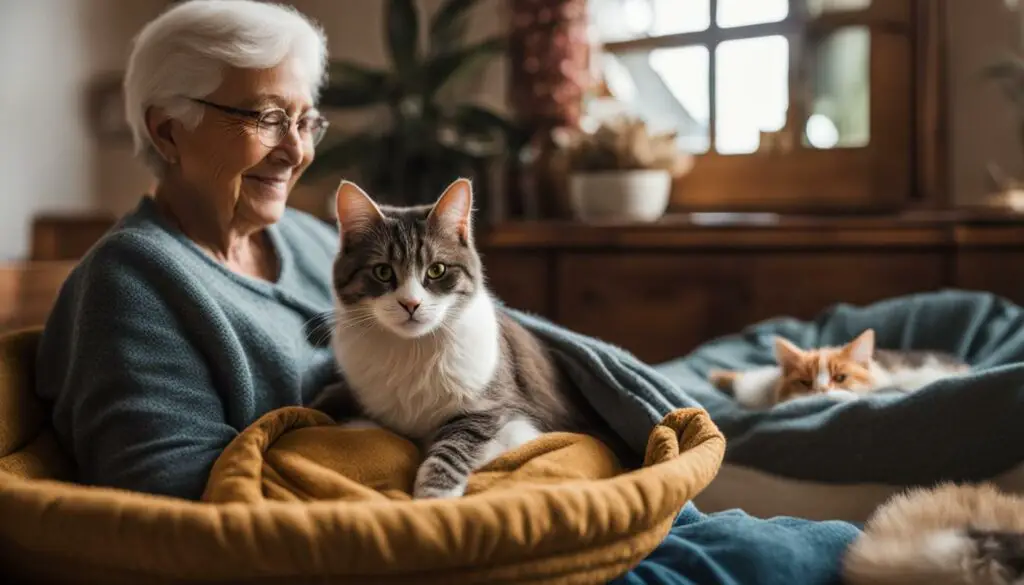 rehoming senior cats