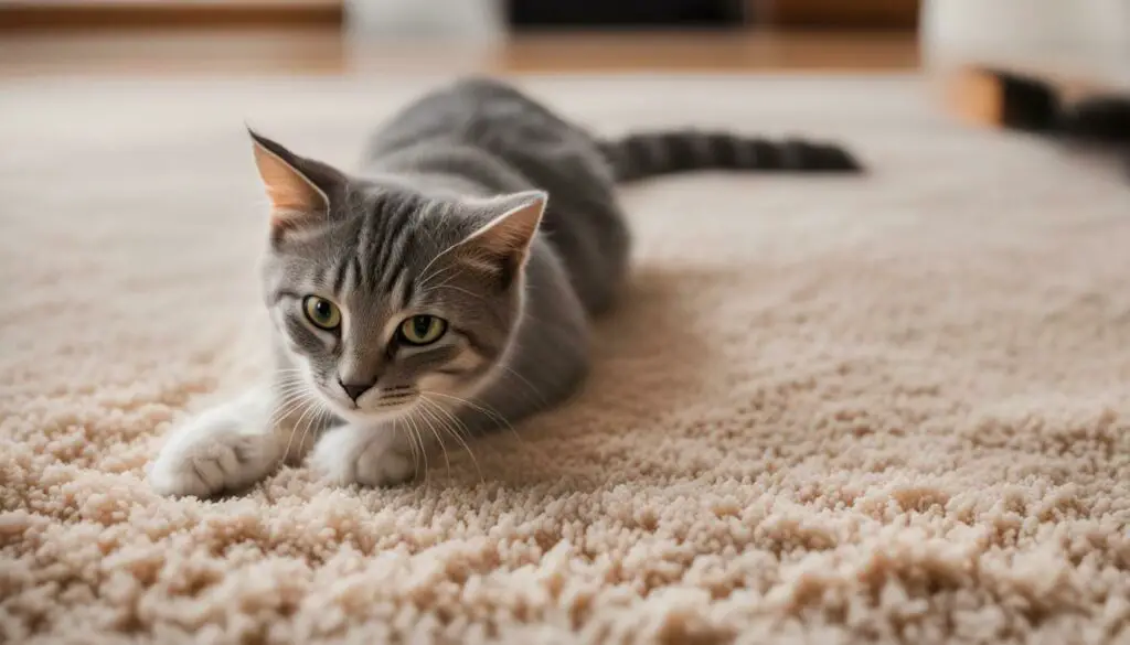remove cat pee smell from carpet
