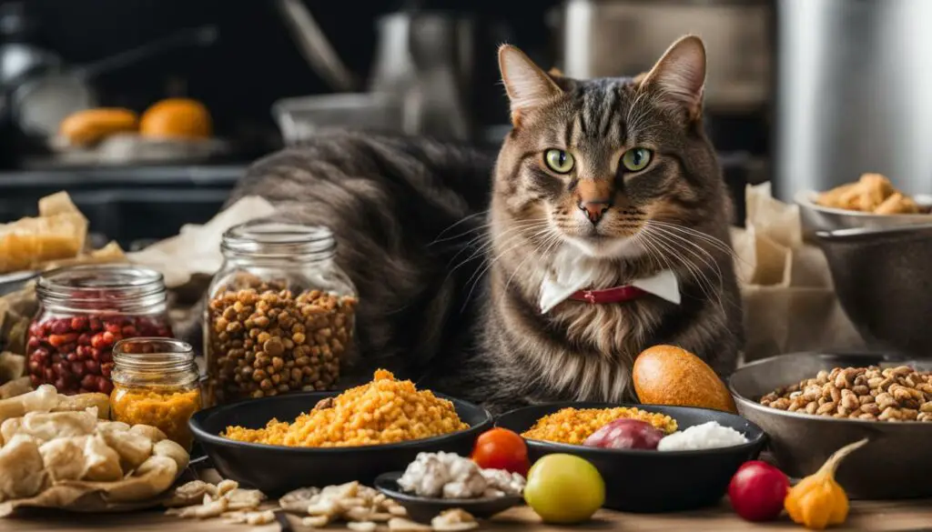 risks of feeding inappropriate foods to cats