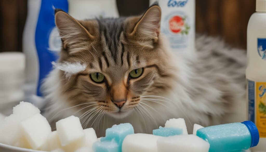 risks of using dish soap on cats