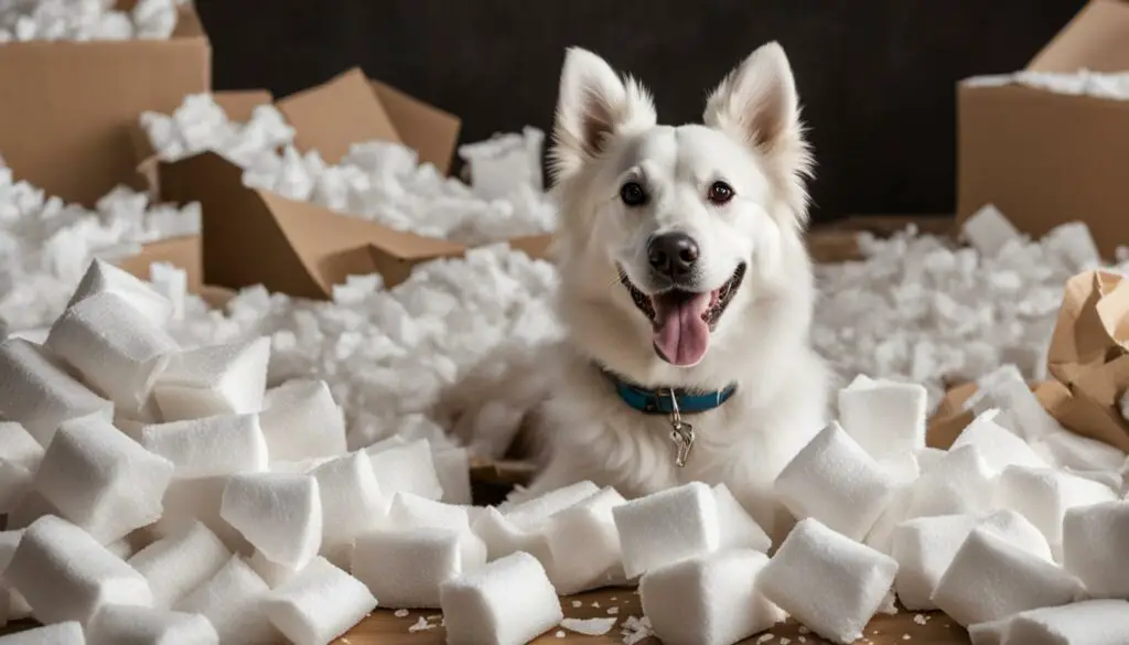 safe alternatives to packing peanuts for dogs