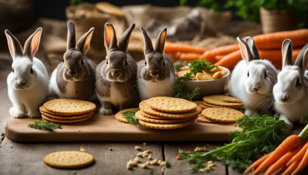 safe crackers for rabbits