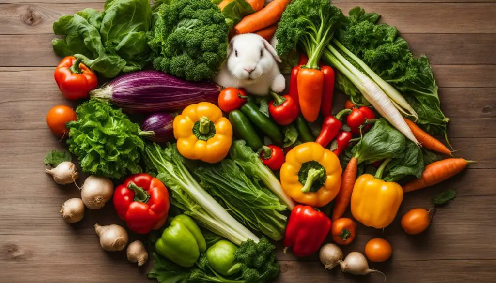 safe vegetables for rabbits