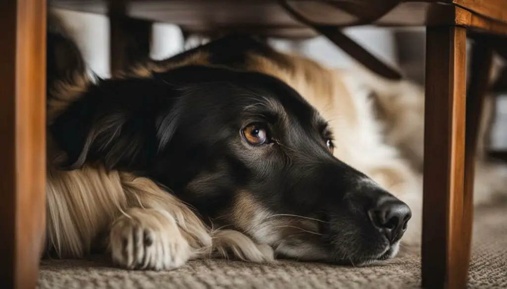 signs of anxiety in dogs