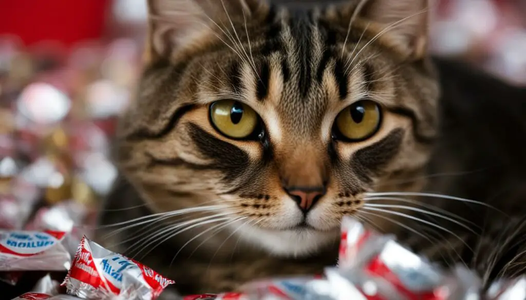 signs of chocolate poisoning in cats