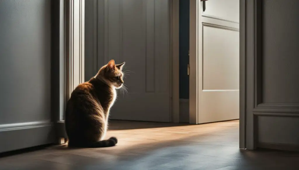 signs of separation anxiety in cats