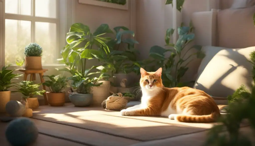 stress-free environment for cats