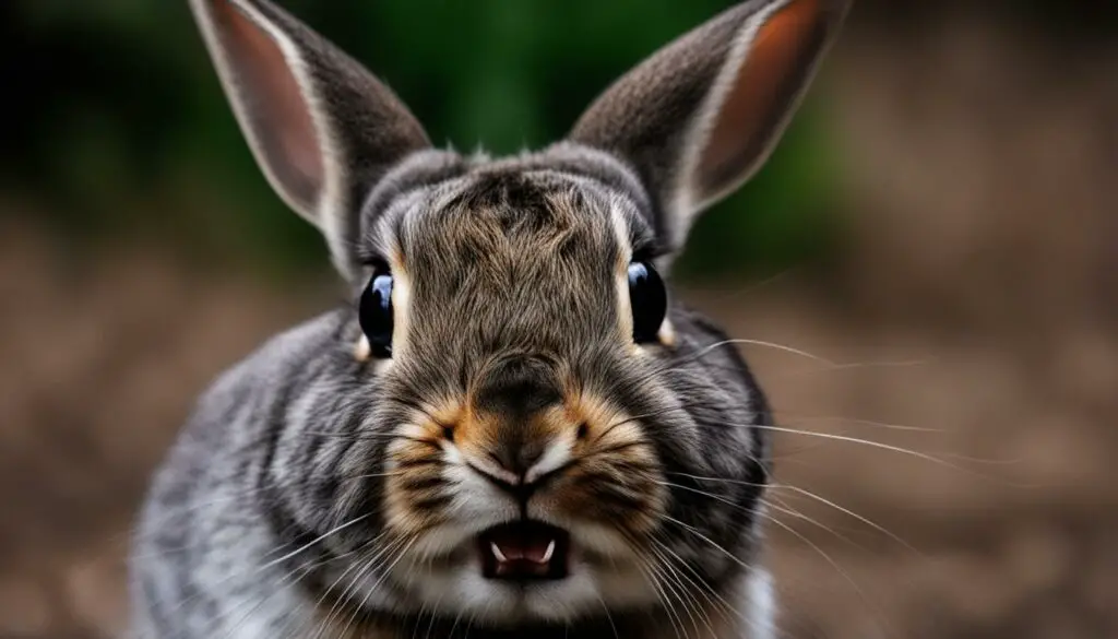 stressed rabbit