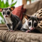 sugar gliders and cats