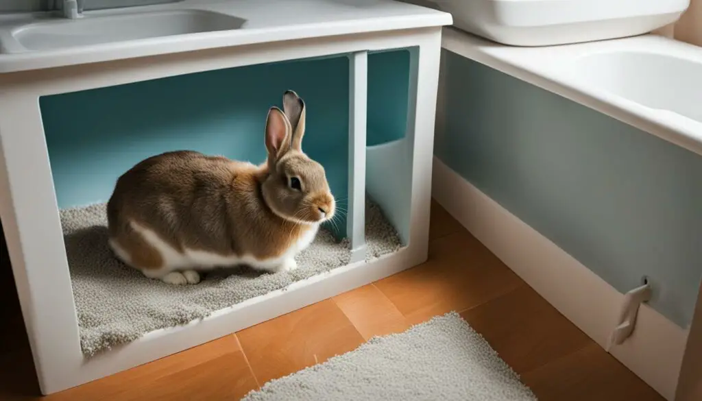 suitable litter box size for rabbits