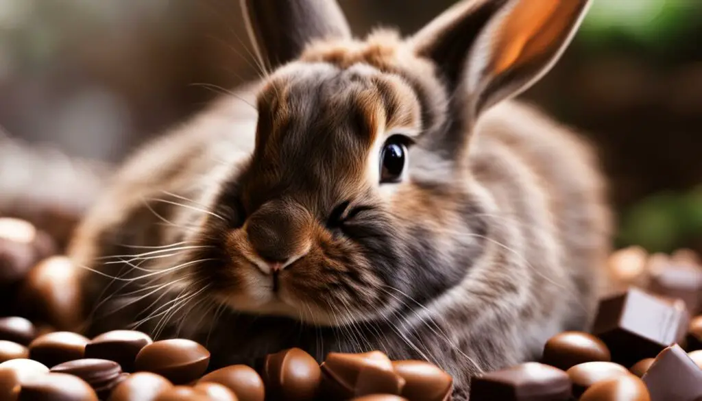 symptoms of chocolate poisoning in rabbits