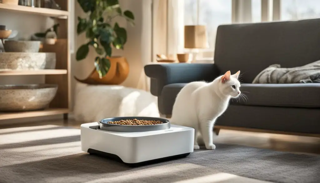 timed automatic cat feeder