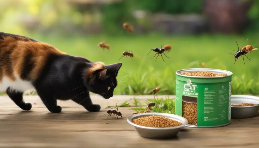 tips for keeping ants out of cat food