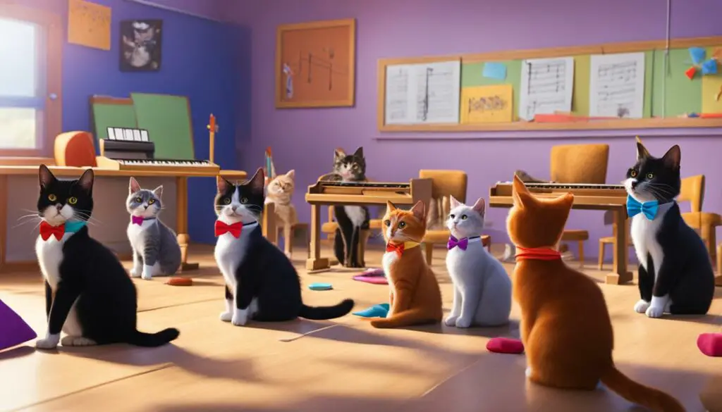 training cats to sing