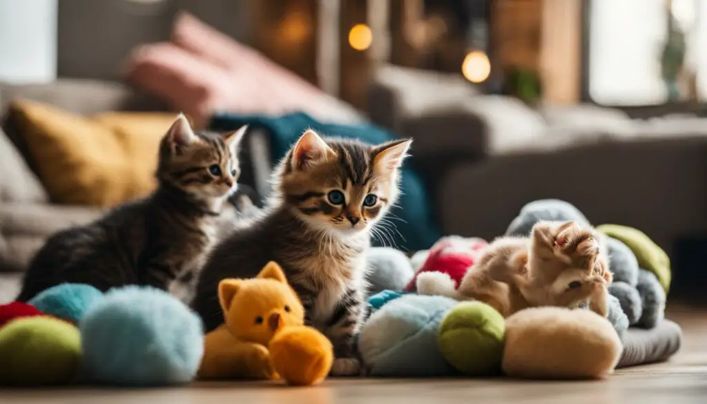 training kittens to play without aggression image