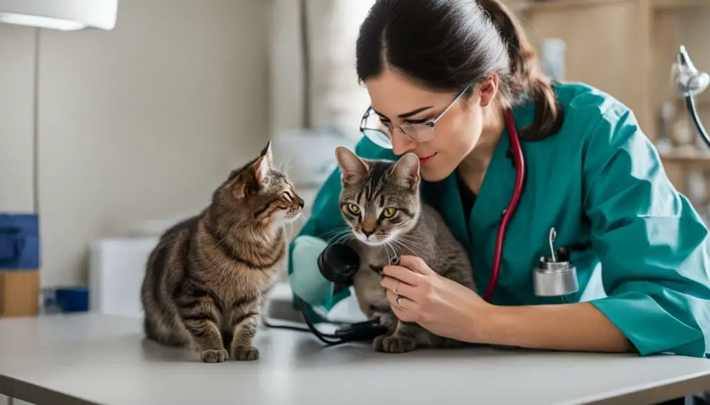 veterinarian checkup