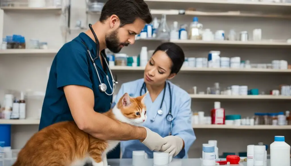 veterinary help for constipated kitten